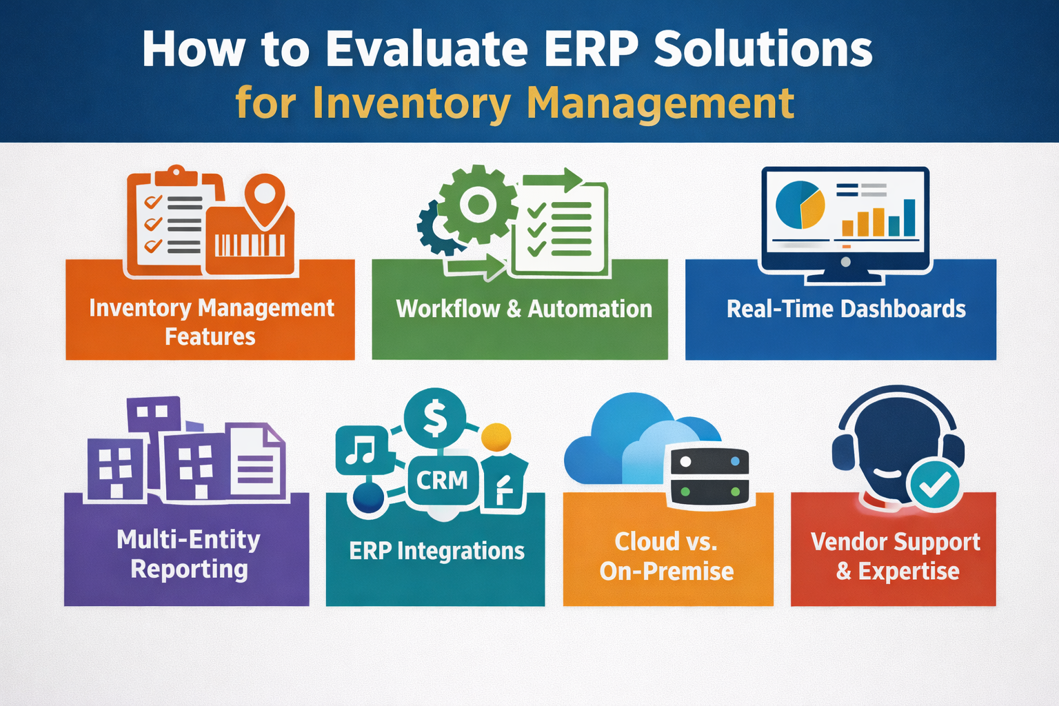 How to Evaluate ERP Solutions for Inventory Management