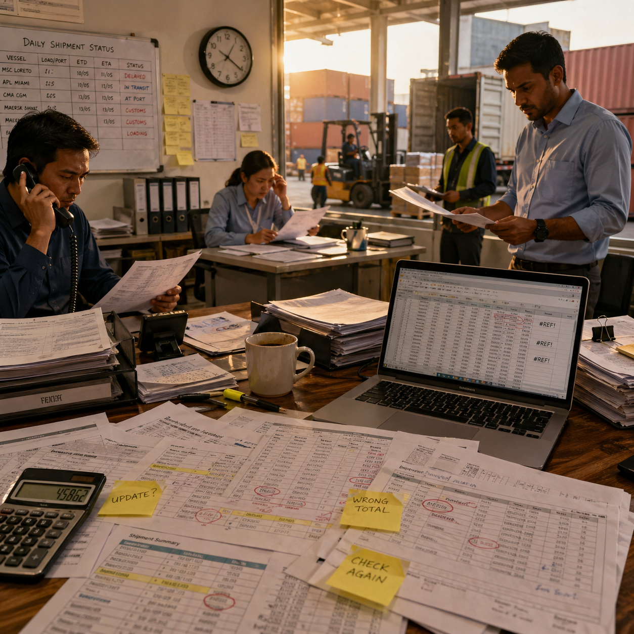 Spreadsheet Problems Import Export Business