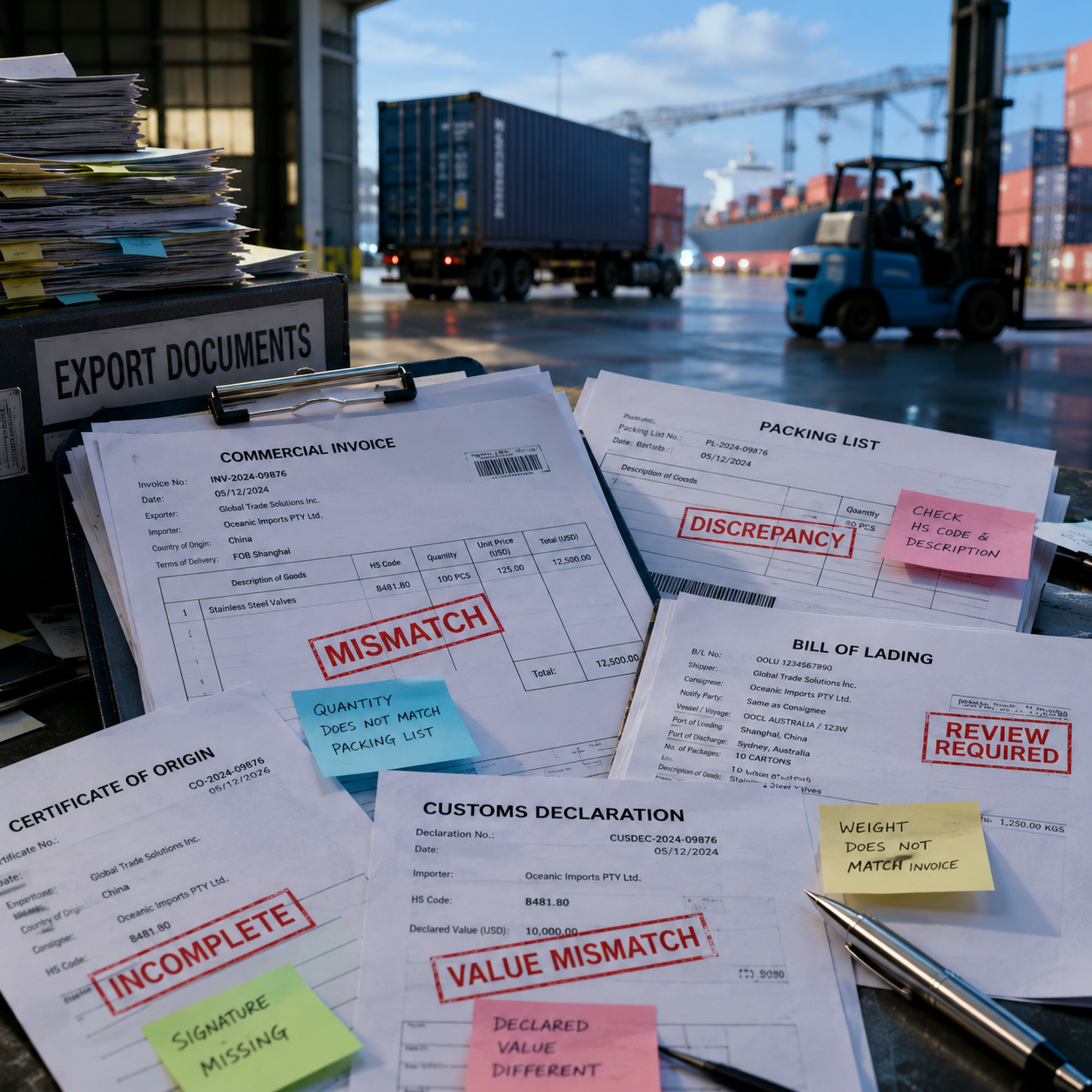 9 Documentation Mistakes to Avoid in Import and Export Operations