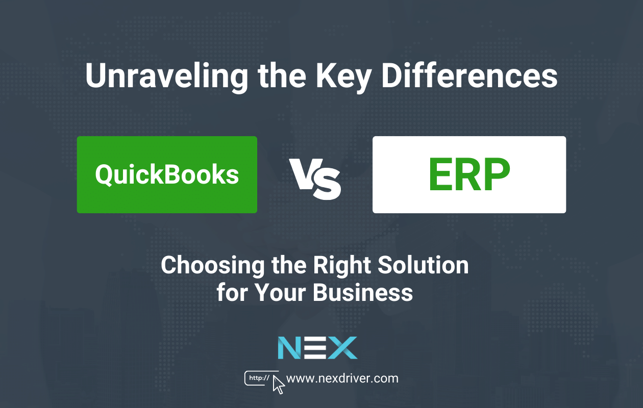 QuickBooks vs ERP: Which Is the Right Fit for Your Business?